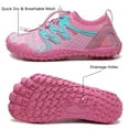 thumbnail image 6 of Stepedia Water Sport Shoes Kids Girls Boys Outdoor Quick Dry Swim Beach Shoes (Pink), 6 of 7