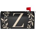 thumbnail image 1 of Classic Monogram Letter Z Mailbox Cover Magnetic Standard Size Waterproof Letter Post Box Cover Wrap Oversize Decoration Welcome Home Garden Outdoor 21" Lx 18" W, 1 of 6