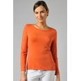 thumbnail image 4 of Naked Luxury Modal Long Sleeve Tee W220500, 4 of 4
