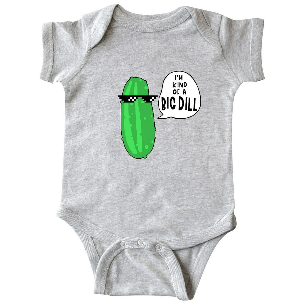 INKtastic I'm Kind of a Big Dill Pickle with Sunglasses Infant