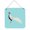 Silver-Blue Check, variant on Silver Pheasant Green Wall or Door Hanging Prints
