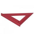 Woodworking Hole Scribing Gauge 45/90 Degree Aluminum Triangular Ruler