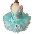 thumbnail image 3 of Jenniferwu G070A Infant Toddler Baby Newborn Little Girl's Pageant Party Birthday Dress Mint Size 3T, 3 of 4