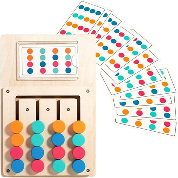 Dementia Activities for Seniors,Easy Wooden Alzheimer's Products for Elderly,Color Memory Games for Adults,Large Sensory Busy Boards