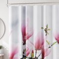 thumbnail image 2 of Hometrends Decorative Fabric Shower Curtain with Botanical Designs, 2 of 7