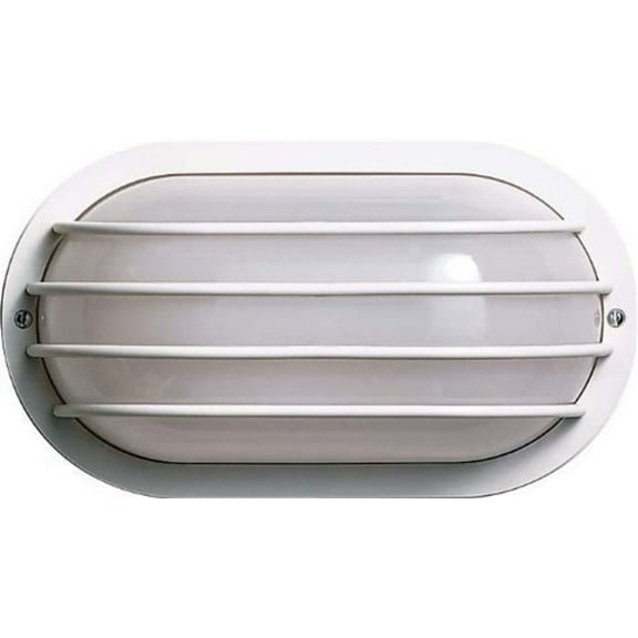 Nuvo 77-858 - WHITE OVAL EURO/STYLE OUTDOOR
