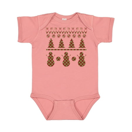 

Inktastic Ugly Christmas Sweater Gift Baby Boy or Baby Girl Bodysuit