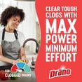 thumbnail image 5 of Drano Max Gel Drain Clog Remover & Cleaner, Fast-Acting to Unclog Standing Water & Remove Hair, Grease & Food Blockages, Safe for all Pipes & Septic, Kitchen Sinks, Bathroom Showers, 80 Oz, 2 Pack, 5 of 10