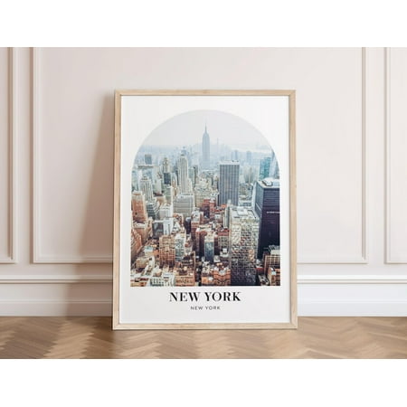 New York Travel Print, Aesthetic Wall Decor New York City Print Travel Prints Photo Destination Print Usa Wall Art Home Decor #3741, Unframed Poster Size 8x12
