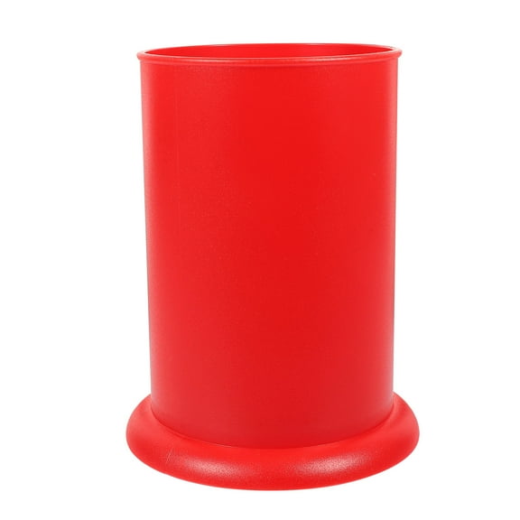GOOHOCHY Red Plastic Chopstick Holder for Storage Use Keeps Kitchen Utensils Tidy and Organized 4.5 x 3.2 Inches