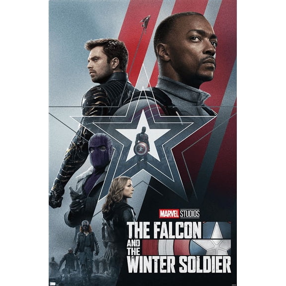 Marvel Falcon and Winter Soldier - Group One Sheet Wall Poster, 22.375" x 34"