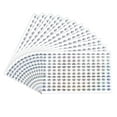 thumbnail image 1 of 16 Sheets QC Pass Stickers Laser Sticker Oval Adhesive Labels for Warehouse Check Tested Pass 168Pcs/Sheet, 1 of 6