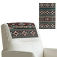 thumbnail image 2 of Xixirimido Recliner Chair Covers for Reclining Chair, Aztec Ethnic Tribal Print PU Leather Headrest Protector for Sofa Recliner Headrest Cover Sofa Slipcovers for Home, 3Pcs, 2 of 7