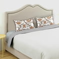 thumbnail image 3 of Coolnut Funny Sloth Satin Pillowcase for Hair and Skin Silk Pillowcase, King Size(20x40 inches) - Slip Cooling Satin Pillow Covers with Envelope Closure（72） Home Decor Gifts, 3 of 7