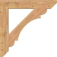 thumbnail image 3 of Ekena Millwork 5 1/2"W x 38"D x 38"H Olympic Slat Smooth Bracket, Western Red Cedar, 3 of 4