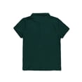 thumbnail image 3 of French Toast Women's Stretch Pique Polo Color: green Size: s, 3 of 3