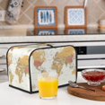 thumbnail image 6 of Haiem World Map 1 Print Toaster Covers 2 Slice Wide Slot,Bread Dust Cover & Fingerprint Protection,Bread Machine Cover,Appliance Covers, 6 of 7