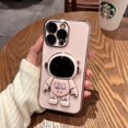 thumbnail image 1 of Funda de teléfono de astronauta de lujo para iphone 11, 12, 13, 14 Pro Max, XS, X, XR, 7, 8 Plus, SE 2020, 22 Mini, funda de silicona a prueba de golpes Fivean unisex, 1 of 2