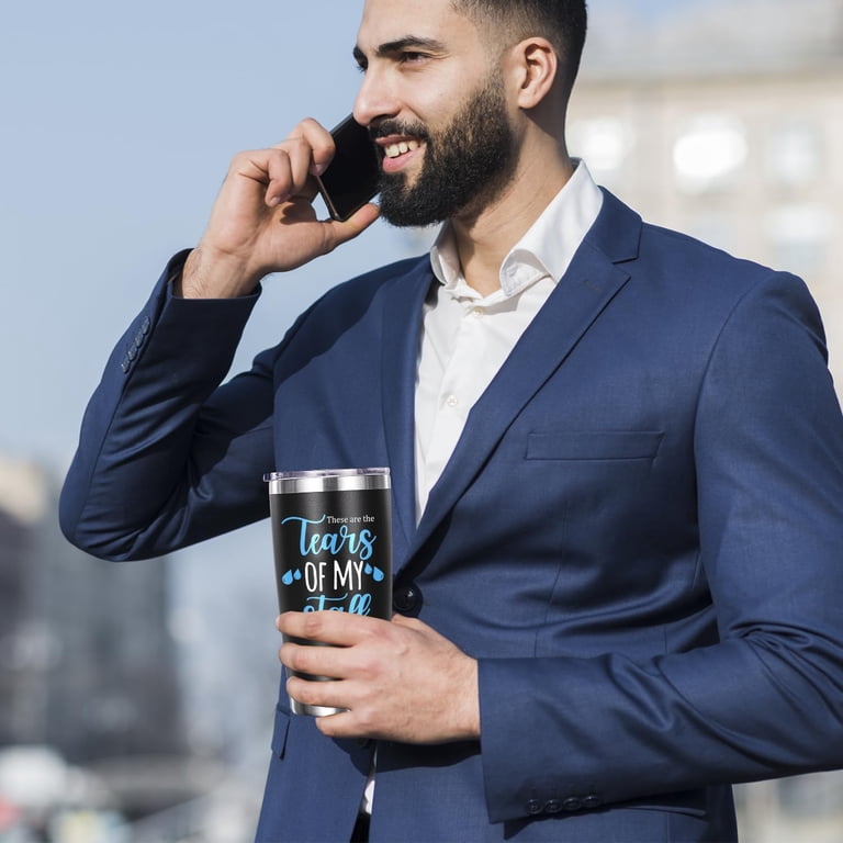 Boss Gifts for Men Women, Tears of My Staff Travel Coffee Tumbler - Funny  Gift Ideas for Boss Man,Worlds Best Boss,Male, Principal on Birthday,  Christmas, Boss Day Gifts for Him from Employees -