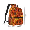 thumbnail image 2 of Uemuo Sunflower4 Printed Student Durable Water-resistant Backpack,Travel Backpack,Outdoor Activities Backpack, Laptop Backpack, Multi-compartment Backpack, 2 of 5