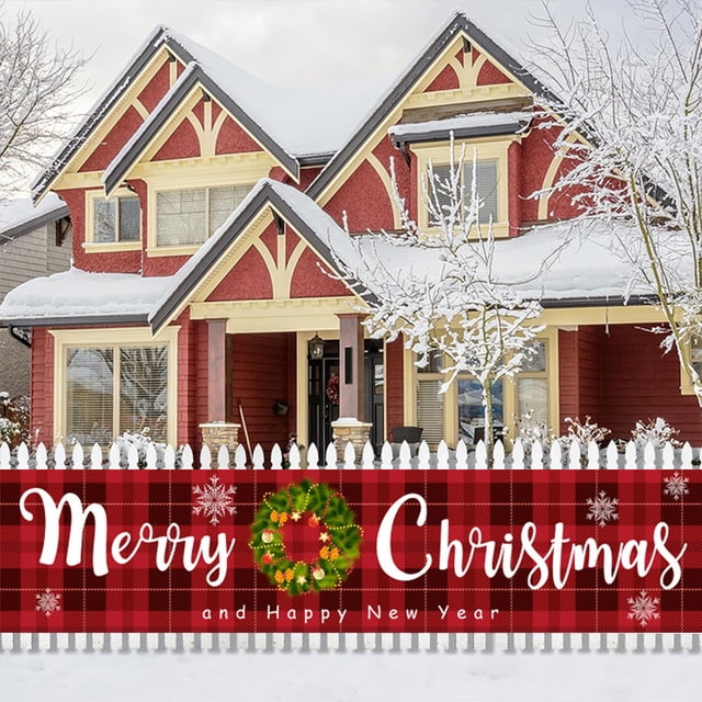 Christmas Banners Christmas Banners Background Banners Happy Parties Christmas Decorations Atmospheres Decorations Festive Yard Flags