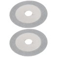thumbnail image 1 of 2Pcs 100mm Cut Off Wheel Cutting Glass Plate Jade Cutter Grinding Plate for Glass Home (Grey), 1 of 3