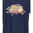 thumbnail image 3 of Pokémon - Sleeping Eevee -  Women's Short Sleeve Graphic T-Shirt, 3 of 5