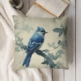 thumbnail image 3 of SHANXI Cyanistes Caeruleus Animals Double Sided Printing for Couch Sofa Outdoor Car 24x24in, 3 of 5