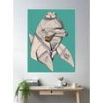 thumbnail image 2 of The Sailor Poster Wall Art, Modern Wall Decor For Living Room Bedroom, 8x12 UNFRAMED, 2 of 3