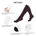 thumbnail image 5 of Lsque Animal Paw 1 Pattern Sport Compression Socks for Men & Women 15-20 mmHg Knee High Nurse Pregnant Running Medical and Travel Athletic, 5 of 6