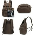 thumbnail image 2 of AUGUR High Capacity Canvas Vintage Backpack 35L - Laptop Compartment, Unisex, 2 of 6