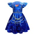 thumbnail image 5 of Disfraces de Audrey azul para niñas, disfraces de carnaval, fiesta infantil, Evie, Descendants, Mal, disfraz de Cosplay, fiesta de Halloween, disfraces para niñas de 3 a 12 años, 5 of 5