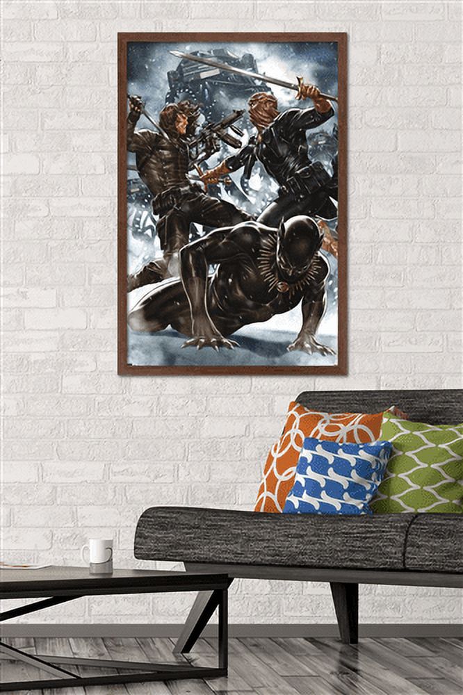 Marvel Comics - Baron Zemo - Secret Empire #9 Wall Poster, 22.375" x 34", Framed