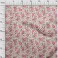 thumbnail image 3 of oneOone Cotton Cambric Light Pink Fabric Florals Fabric For Sewing Printed Craft Fabric By The Yard 56 Inch Wide, 3 of 5