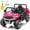 Rose Pink, variant on Joyracer 12V Ride on Toys with Remote Control, Power Car Wheels for Ages 2-5 with Shovel, Bluetooth Music, Spring Suspension, LED Lights, Black