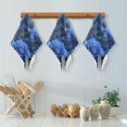 thumbnail image 5 of 6PCS Dish Towels and Dish Cloths Reuseable Dishcloths Sets for Washing Dishes, Cooking, Baking Size 11" x 11" Blue Rose Pattern, 5 of 9