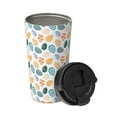 thumbnail image 2 of Fotbe Easter eggs Printed Insulated Travel Coffee Mug Spill Proof Leak Proof Stainless Steel Coffee Tumbler Reusable Coffee Cups with Lids Thermos, 2 of 8