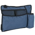 thumbnail image 4 of Walker Bag Water Resistant Wheelchair Storage Side Bag Walker Organizer Pocket PackBlue, 4 of 9