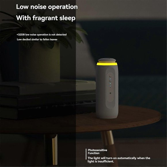 300m3 Wall Plug Aroma Diffuser with Sensor Night Light B