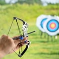 thumbnail image 5 of 5.9" Compound Bow and Arrow Set, Archery Bow Set Left and Right Hand, Cool Gadget, RH/LH, for Target Shooting Outdoor Sports Fun Games, 5 of 9