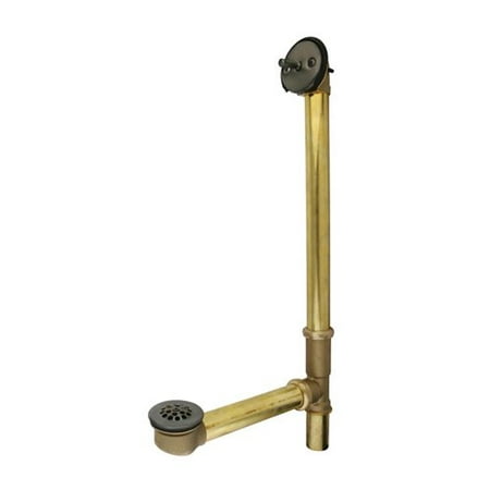 UPC 663370179273 product image for Kingston Brass DTL1185 18 Trip Lever Waste & Overflow with Grid | upcitemdb.com