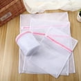 thumbnail image 1 of 6 uds. Bolsas de lavandería de malla de nido de abeja duraderas para prendas delicadas, 6 uds.-15*16cm,20*30CM,30*40CM,40*50CM,50*60CM,60*60CM, 1 of 2