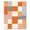 Orange, Pattern 1, variant on ODIKA 5'x7' Contemporary Orange Print Washable Area Rug Easy Care, Non-Shedding, Pet Friendly, for Small Living Room, Bedroom