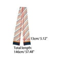 thumbnail image 2 of Unique Bargains Femmes Graffiti Pois Rayures Foulard Skinny Wrap Bandeau, 2 of 4