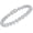 3.5MM White Gold Halo 7 inch, variant on Tennis Bracelet for Women 1 Row 18K Yellow Gold/White Gold Plated 5mm Round Cubic Zirconia Bracelets 6.5-8.5 inch