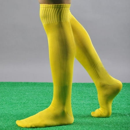 

miaomiaoke Crew Sock Soccer Baseball Sock Socks High Knee YE Sport Over Football Long Men Socks Breathable Lightweight