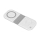 thumbnail image 3 of Cargador inalámbrico magnético de 15 W, almohadilla de carga rápida inalámbrica 2 en 1, plegable para iPhone Watch para Magsafe, 3 of 9