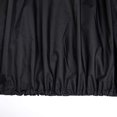 thumbnail image 4 of Housse de Foyer Extérieur Robuste Coupe-Vent Imperméable pour Patio Rond Noir (122x46cm), 4 of 5