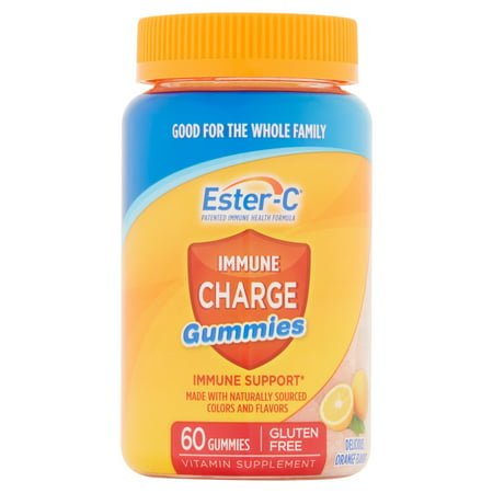 Ester-C Charge immunitaire gélifiés Orange - 60 CT
