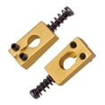 thumbnail image 2 of 6pcs Vintage Brass Guitar Bridge String Sillines Accesorios para guitarras eléctricas Abanopi Sillines de cuerda, 2 of 6